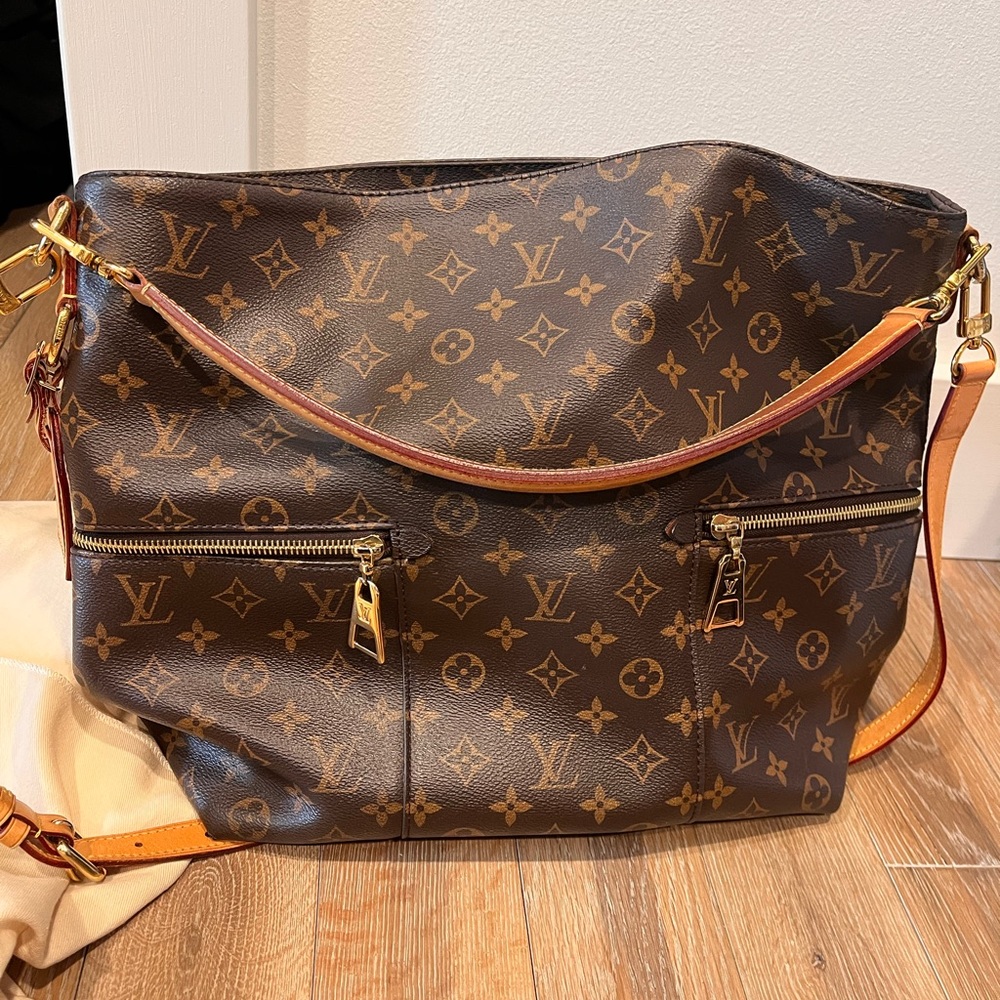 Authentic Louis Vuitton Melie.  Discontinued style.  Has bag, receipt and box